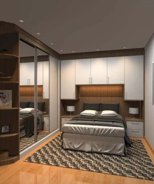 Chambre a coucher style pont 