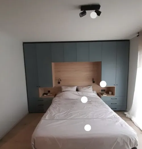 chambre a coucher luxe en MDF et high gloss