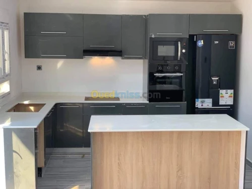Cuisine Moderne en MDF-High Gloss