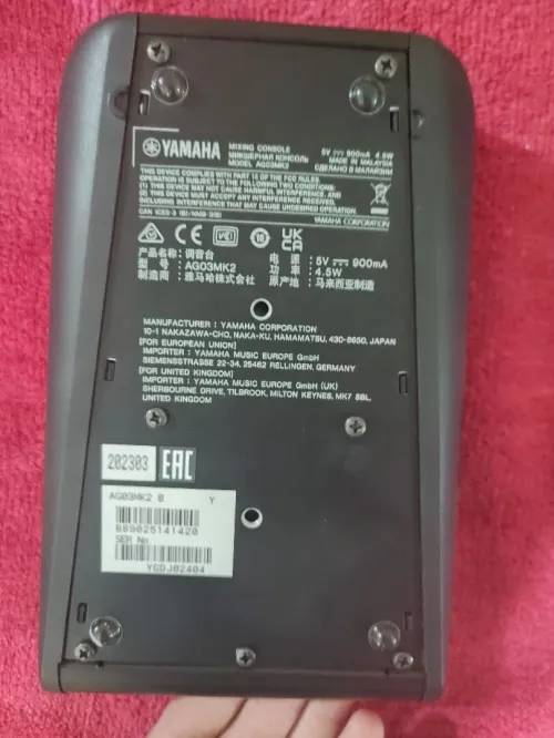 Yamaha AG03 MK2