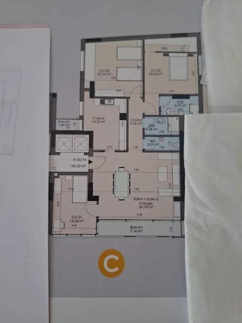 Vente Appartement F4 Alger Bir mourad rais