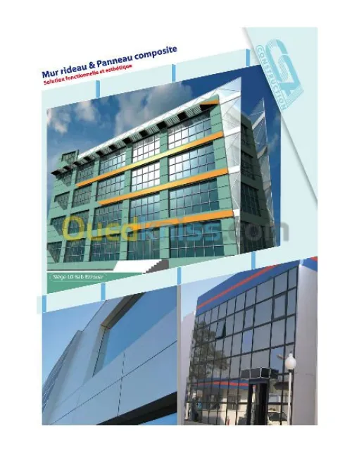 Menuiserie Aluminium ,Façadier