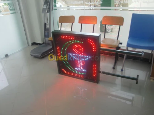 caducée pharmacie a led