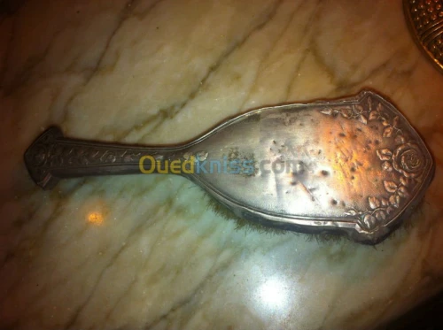 brosse en argent  style Louis XVI