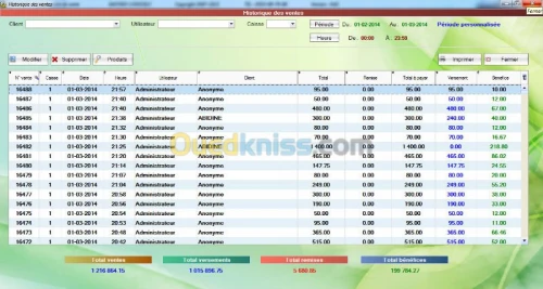 LOGICIEL SUPÉRETTE ET BOUTIQUE