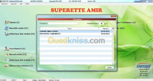 LOGICIEL SUPÉRETTE ET BOUTIQUE