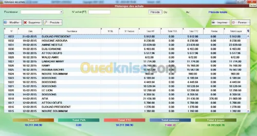 LOGICIEL SUPÉRETTE ET BOUTIQUE