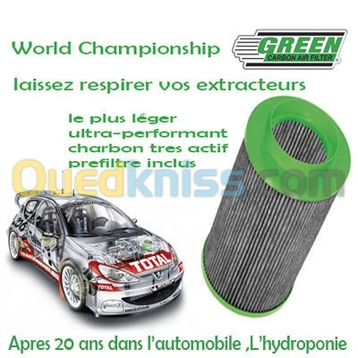 KIT ADMISSION FILTRE AIR 100%COTON 