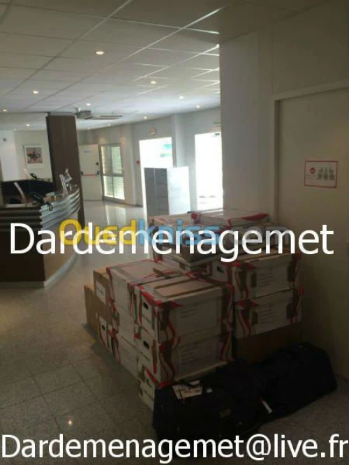 DEMENAGEMENT- TRANSPORT - MANUTENTION 