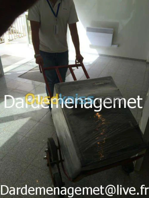 DEMENAGEMENT- TRANSPORT - MANUTENTION 