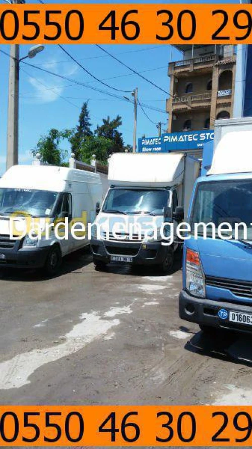 DEMENAGEMENT- TRANSPORT - MANUTENTION 