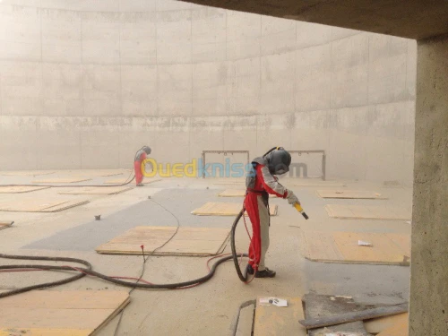 Sablage, Hydrosablage, Fourniture et pose BELZONA - RESIMAC 