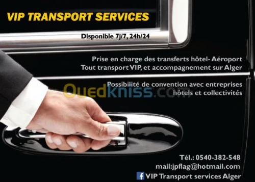 TRANSPORT DE VIP