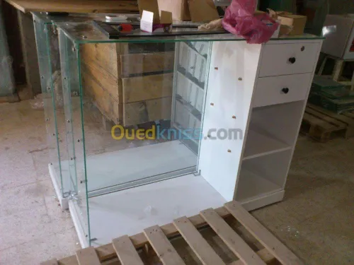 montage de vitrine