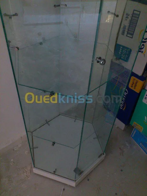 montage de vitrine