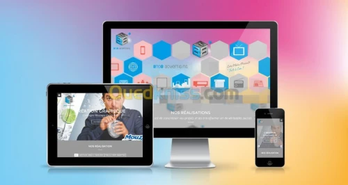 Design graphique & responsive siteweb 