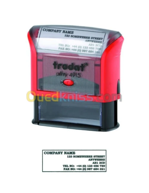 CONFECTION DES GRIFFS ET  CACHETS