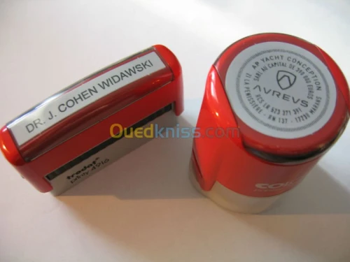 CONFECTION DES GRIFFS ET  CACHETS