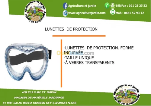 LUNNETTE DE PROTECTION 