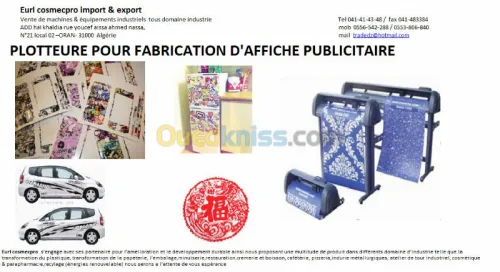vente machine d'impression-plotair-uv