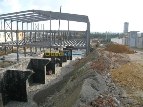 etudes charpente métal + génie civil