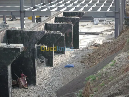 etudes charpente métal + génie civil