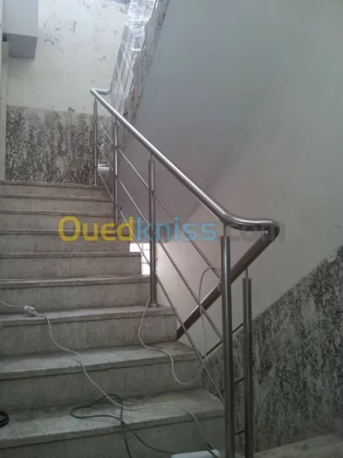 Rampe d' escalier er inox
