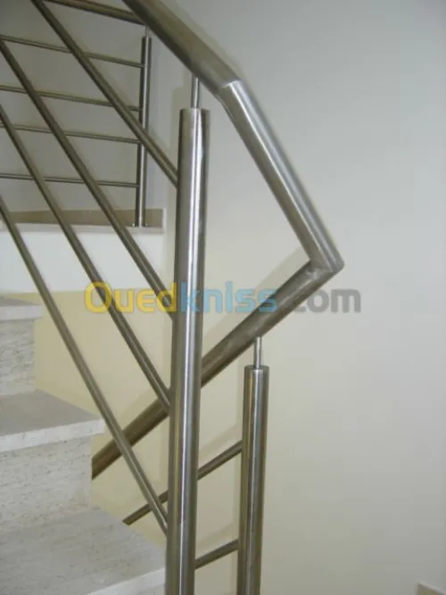 Rampe d' escalier er inox