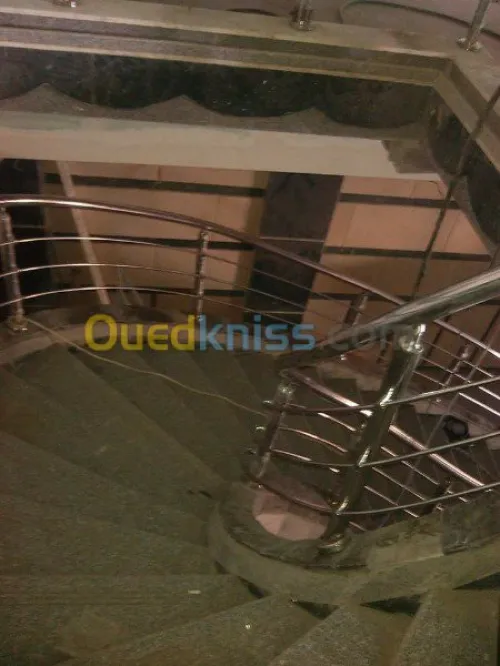 Rampe d' escalier er inox