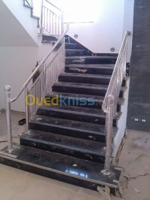 Rampe d' escalier er inox