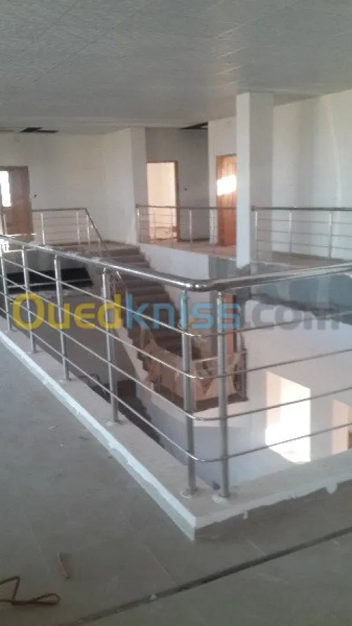 Rampe d' escalier er inox