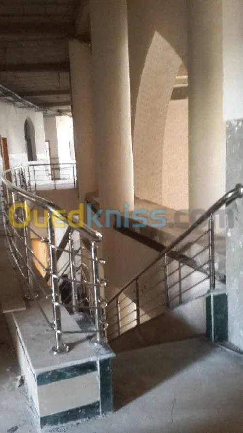 Rampe d' escalier er inox