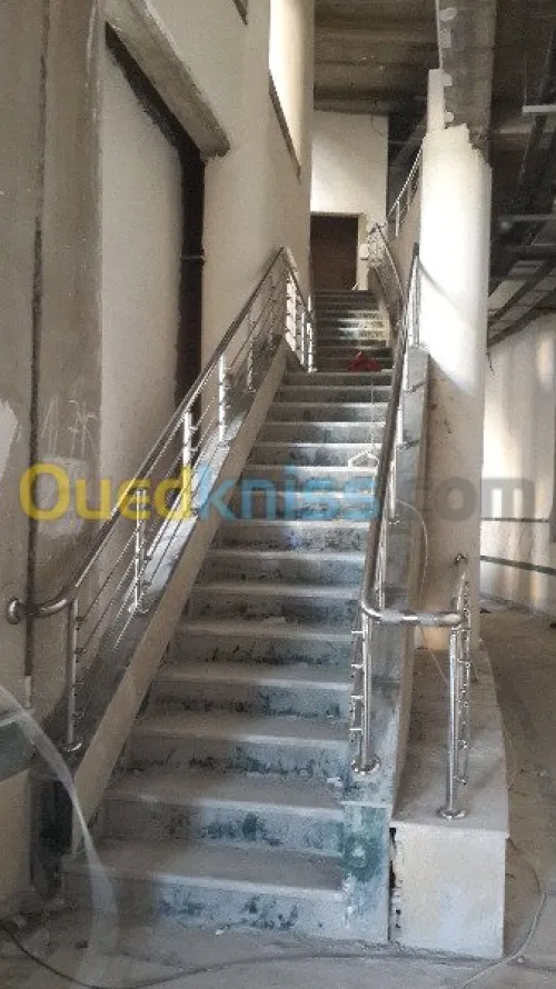 Rampe d' escalier er inox