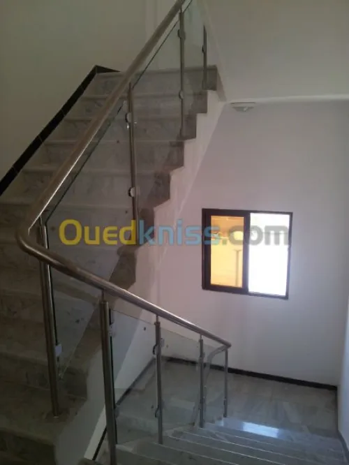 Rampe d' escalier er inox