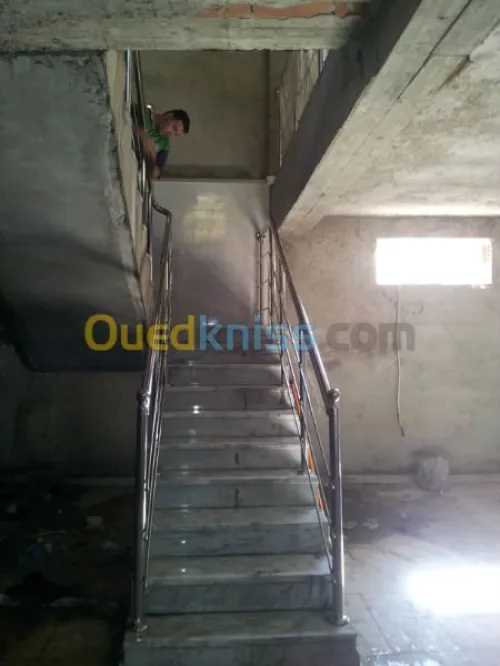 Rampe d' escalier er inox