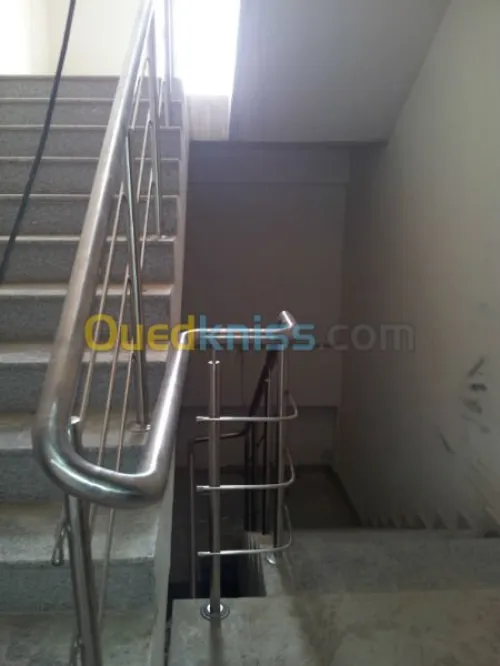 Rampe d' escalier er inox