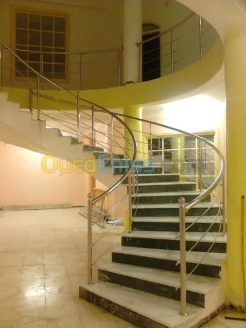 Rampe d' escalier er inox