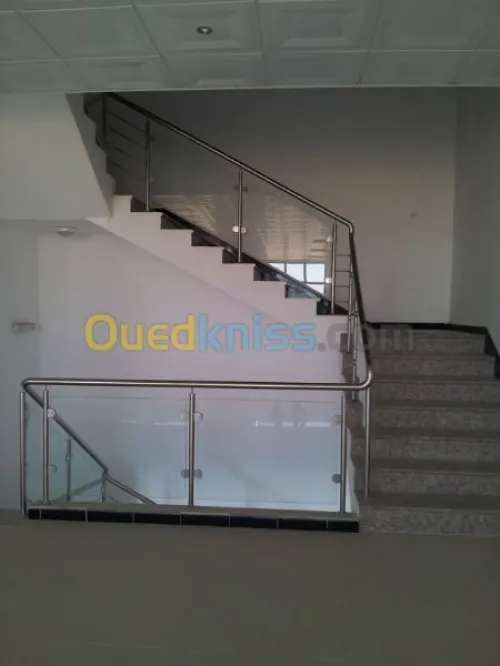 Rampe d' escalier er inox