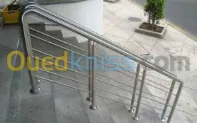 Rampe d' escalier er inox