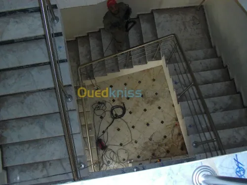 Rampe d' escalier er inox