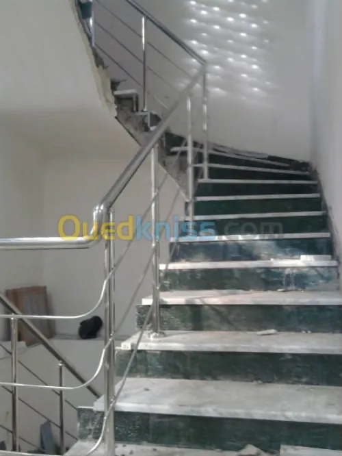 Rampe d' escalier er inox