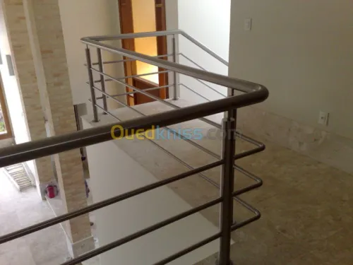 Rampe d' escalier er inox