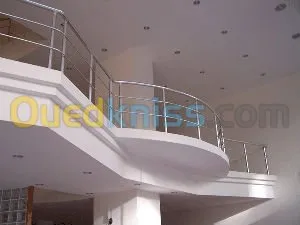 Rampe d' escalier er inox
