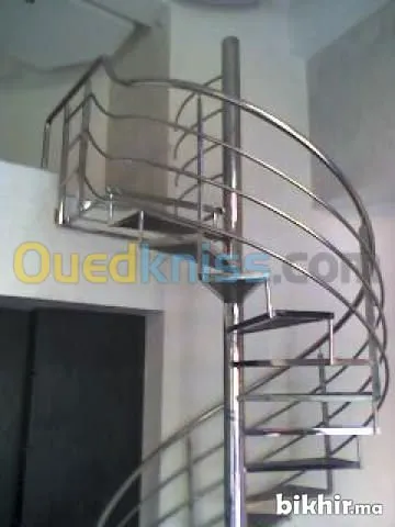 Rampe d' escalier er inox
