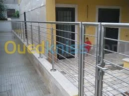 Rampe d' escalier er inox