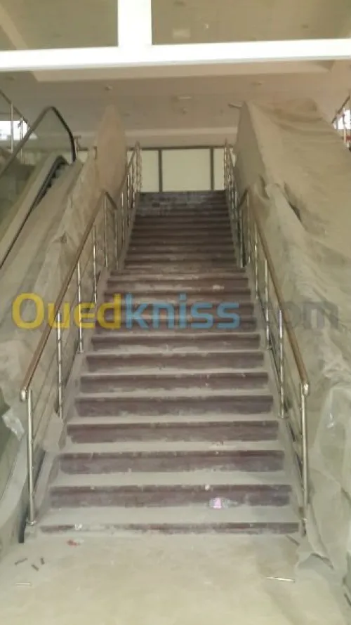 Rampe d' escalier er inox