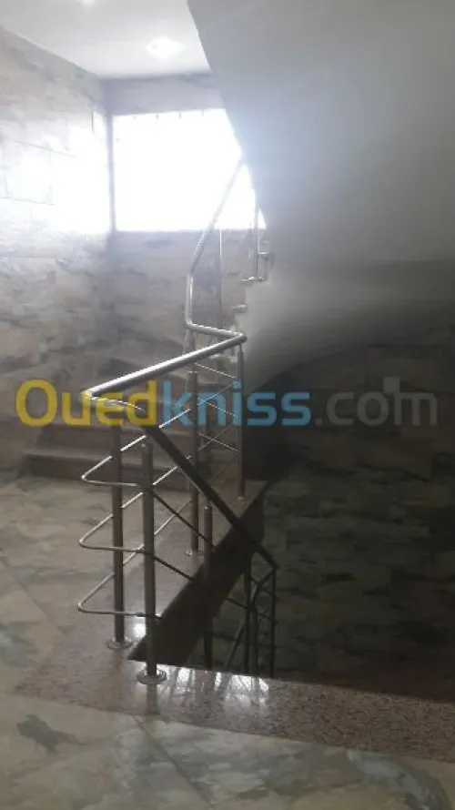 Rampe d' escalier er inox