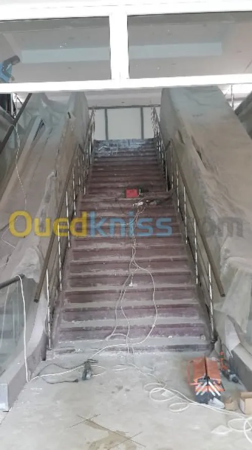 Rampe d' escalier er inox
