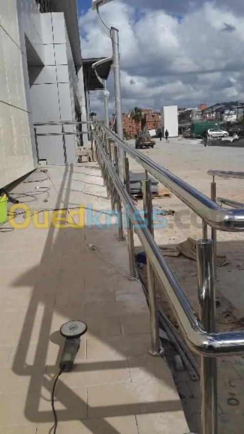 Rampe d' escalier er inox