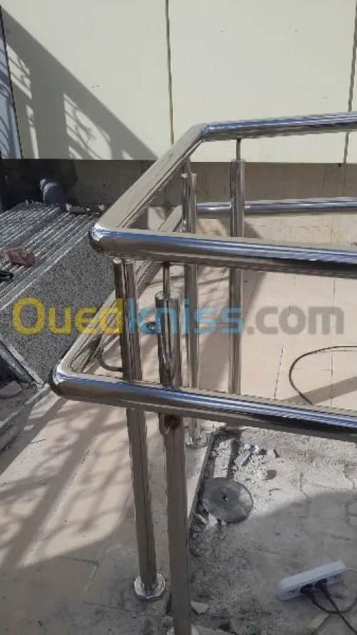 Rampe d' escalier er inox